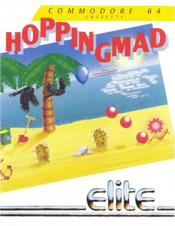 Hoppin' Mad C64 box art