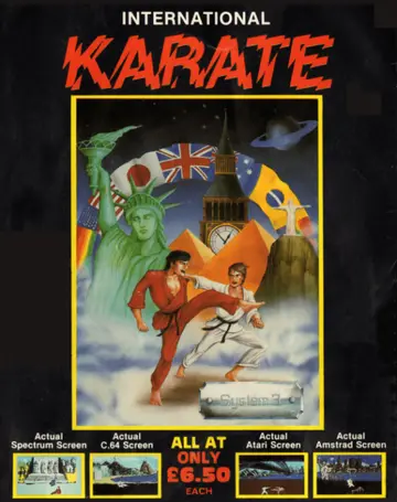 International Karate + box art