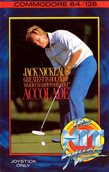 Jack Nicklaus' Greatest 18 Holes of Major Championship Golf C64 box art