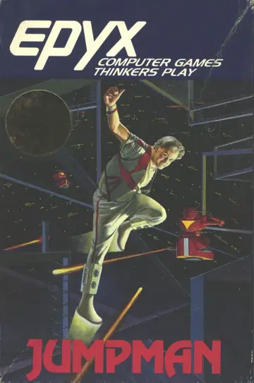 Jumpman C64 box art