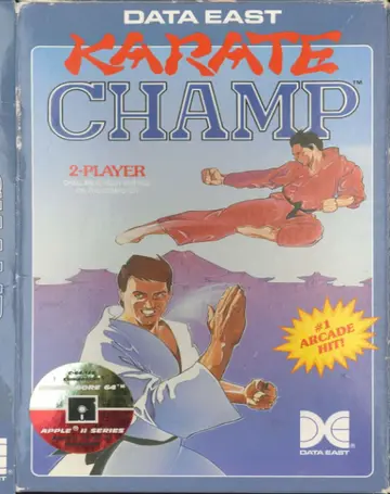 Karate Champ C64 box art