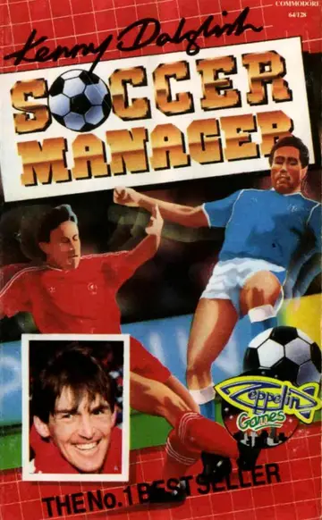 Kenny Dalglish Soccer Manager C64 box art