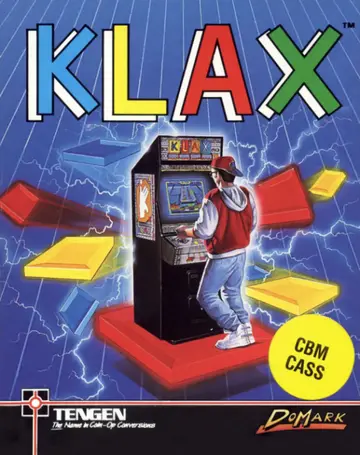 Klax C64 box art