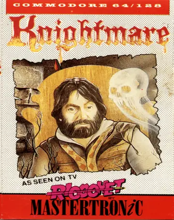 Knightmare C64 box art