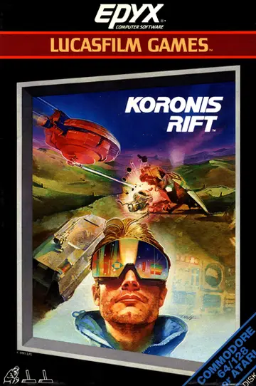Koronis Rift C64 box art