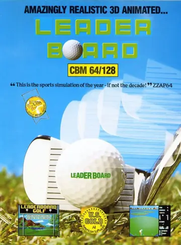 Leader Board C64 box art
