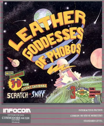 Leather Goddesses of Phobos box art