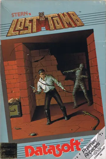Lost Tomb C64 box art