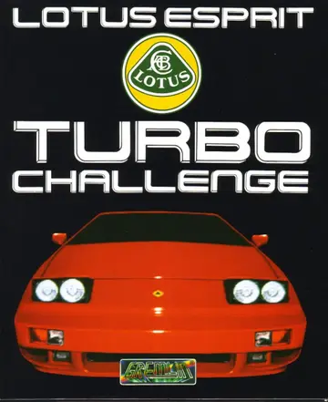 Lotus Esprit Turbo Challenge C64 box art