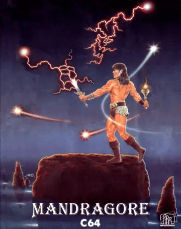 Mandragore C64 box art