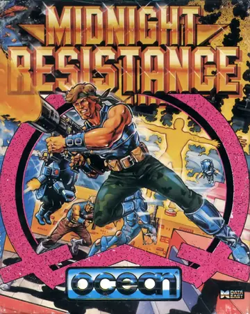 Midnight Resistance C64 box art
