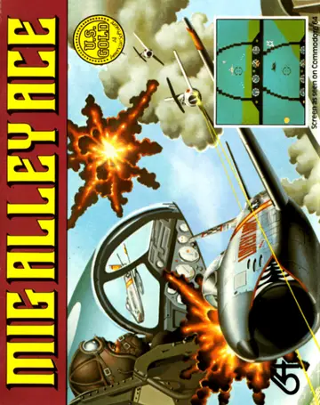 MiG Alley Ace C64 box art