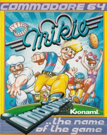 Mikie C64 box art