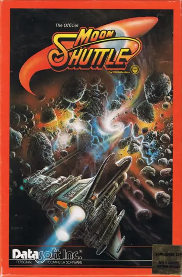 Moon Shuttle C64 box art