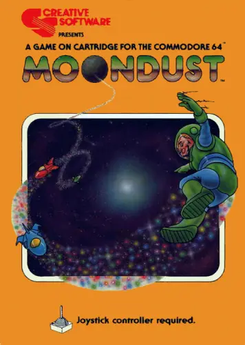 Moondust C64 box art