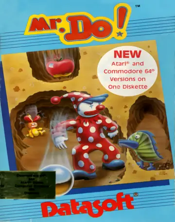 Mr. Do! C64 box art