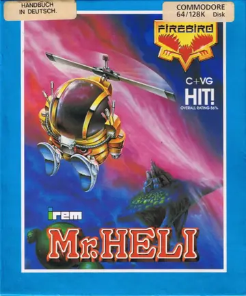 Mr. Heli C64 box art