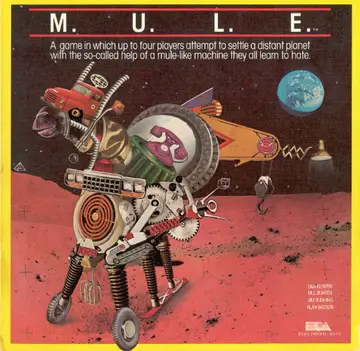 M.U.L.E. box art