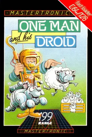 One Man and His Droid C64 box art