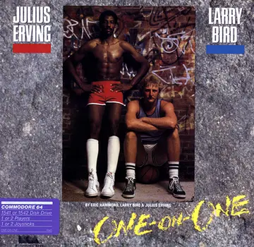 One on One C64 box art