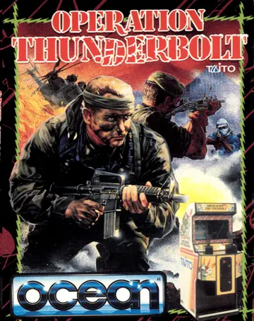 Operation Thunderbolt C64 box art