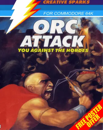 Orc Attack C64 box art