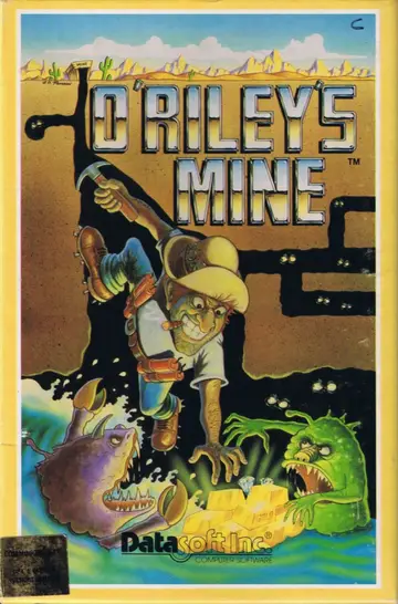 O'Riley's Mine C64 box art