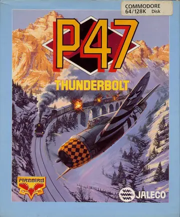 P-47 C64 box art
