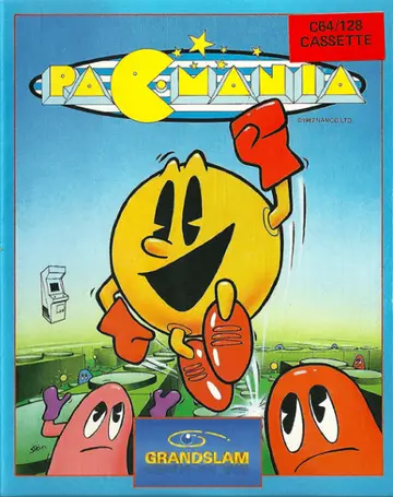 Pac-Mania C64 box art