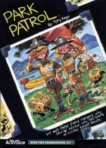 Park Patrol C64 box art