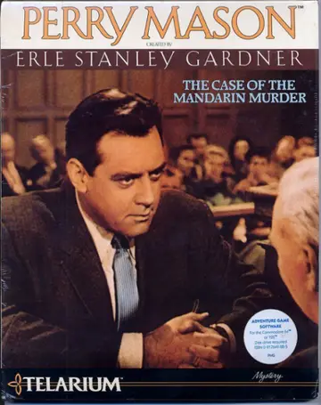 Perry Mason: The Case of the Mandarin Murder C64 box art