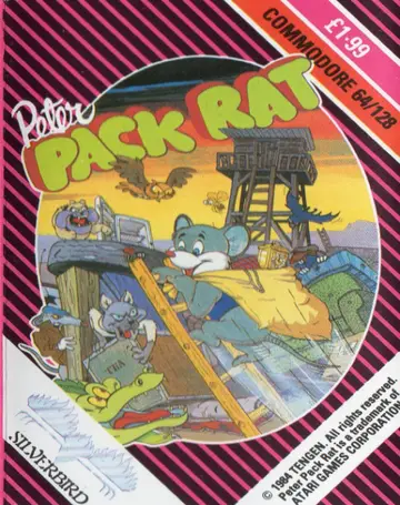 Peter Pack Rat C64 box art