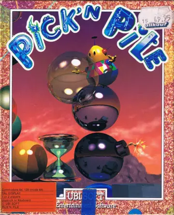 Pick 'n Pile C64 box art