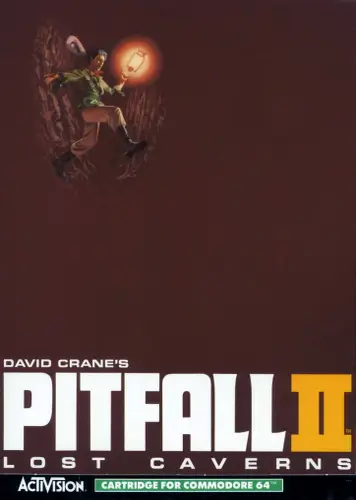 Pitfall II: Lost Caverns box art