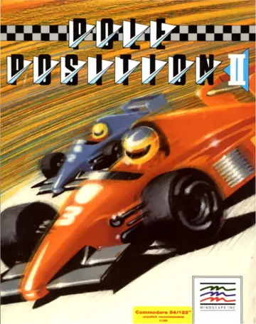 Pole Position II C64 box art