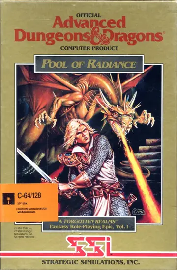 Pool of Radiance box art