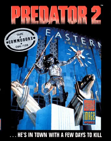 Predator 2 C64 box art