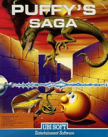 Puffy's Saga C64 box art