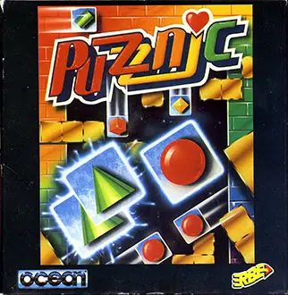 Puzznic C64 box art