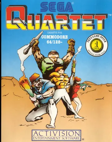 Quartet C64 box art