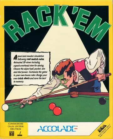 Rack 'Em C64 box art