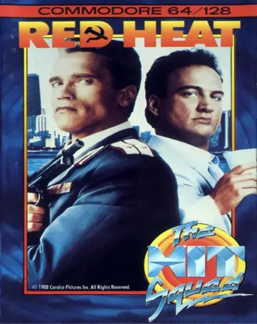 Red Heat C64 box art