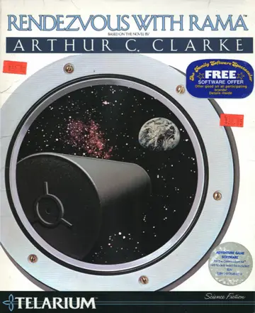 Rendezvous with Rama C64 box art