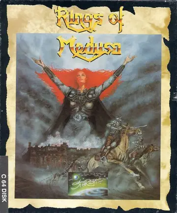 Rings of Medusa C64 box art