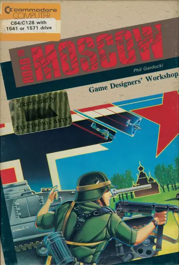 Road to Moscow C64 box art
