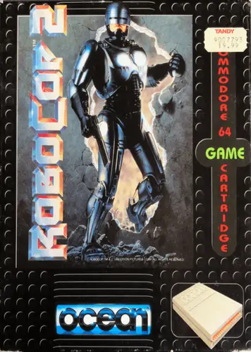 RoboCop 2 C64 box art