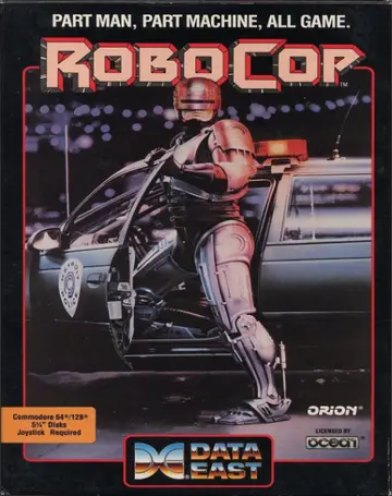 RoboCop C64 box art
