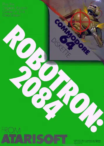 Robotron: 2084 C64 box art