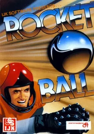 Rocketball C64 box art
