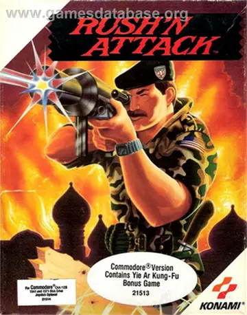 Rush'n Attack box art